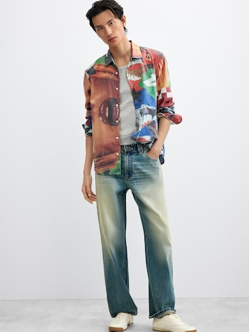 Desigual - Ajuste regular Camisa en rojo
