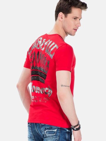 CIPO & BAXX Shirt in Rood