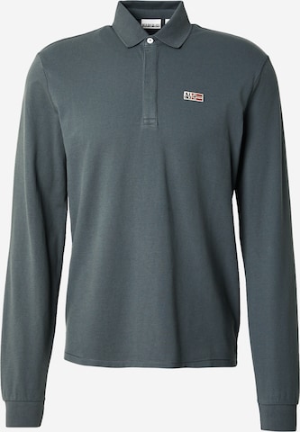 T-Shirt 'EVAN' NAPAPIJRI en vert : devant