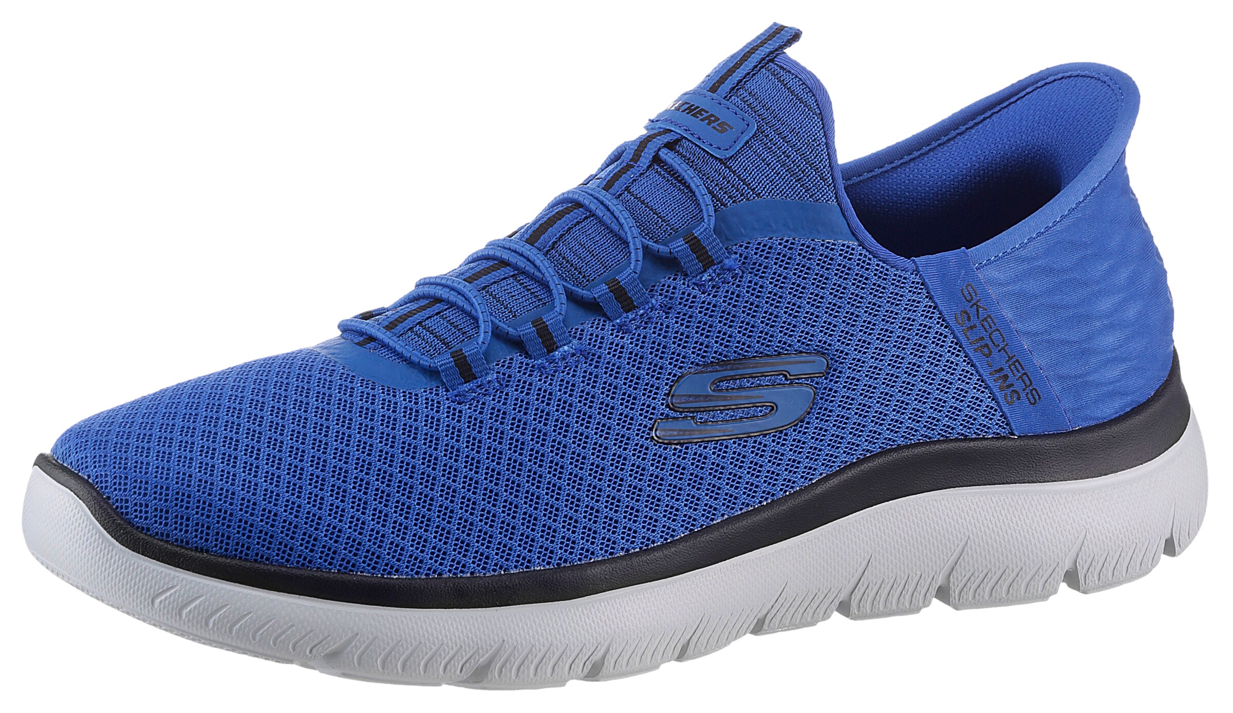 SKECHERS Slip On in Blau: Vorderseite