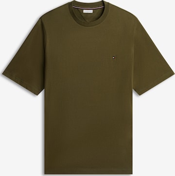 TOMMY HILFIGER Tričko 'ESSENTIAL' - Zelená: predná strana
