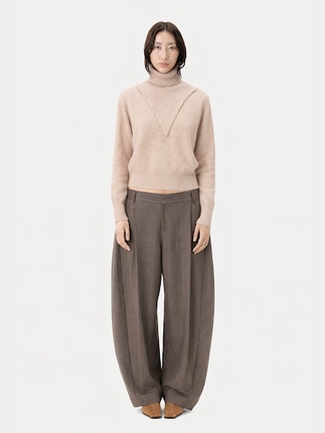 GOBI Cashmere Pullover 'Dual'‌‌ in Beige