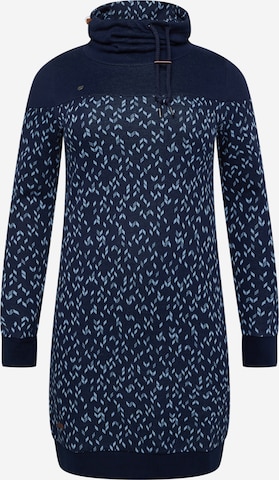 Ragwear Plus Klänning 'CHLOE' i blå: framsida