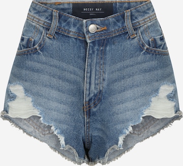 Noisy May Petite Regular Jeans 'DREW' in Blauw: voorkant