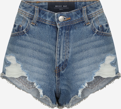 Noisy May Petite Jean 'DREW' en bleu denim / blanc, Vue avec produit