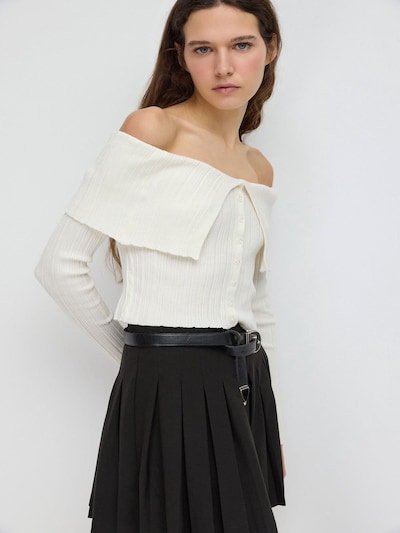 No Matter What Strickjacke in XS-XXL in weiß, Produktansicht