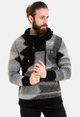 CIPO & BAXX Pullover in Schwarz