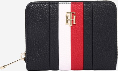 TOMMY HILFIGER Denarnica | nočno modra / svetlo rdeča / bela barva, Prikaz izdelka