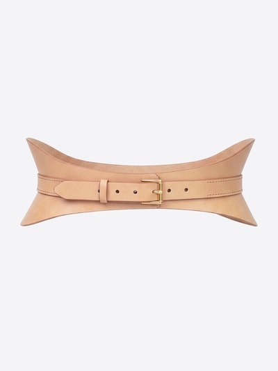Haute Cuir Gürtel 'Crescent Corset Belt'‌‌‌‌‌ in nude, Produktansicht