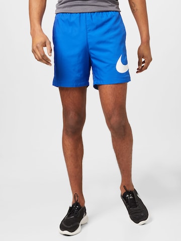 Nike Sportswear tavaline Püksid, värv sinine: eest vaates