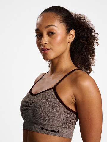 Hummel Bralette Sports Bra in Brown