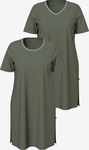 Ulla Popken Nightgown in Green: front