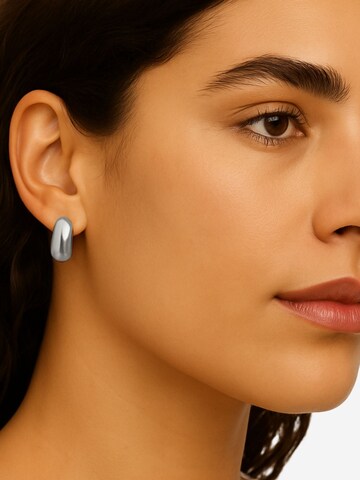 Heideman Earrings 'Freydis' in Silver: front