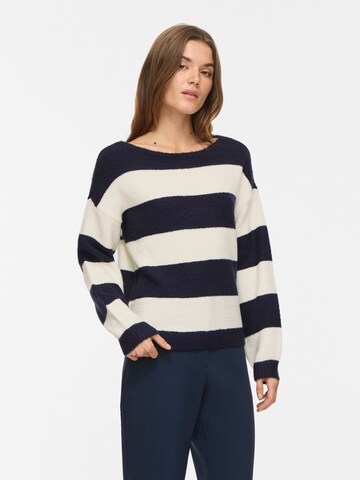 VILA Sweater 'VIJOLA' in Blue: front