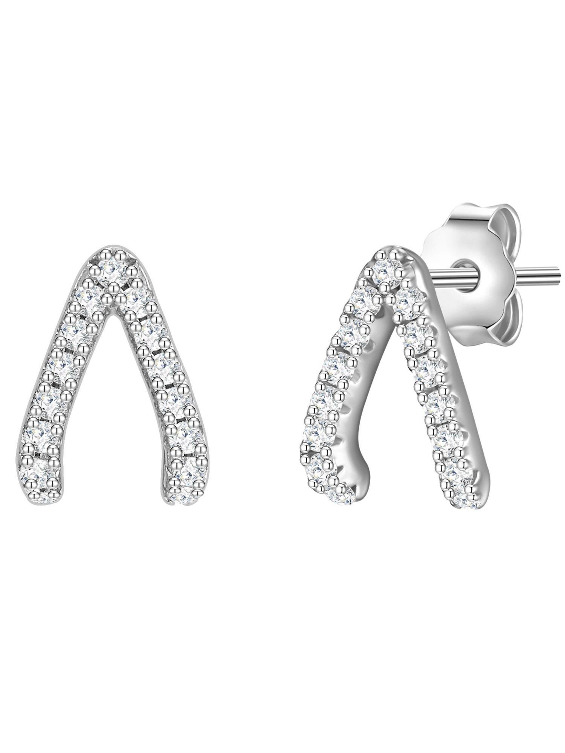 Glanzstücke München Ohrringe in Silber: Vorderseite