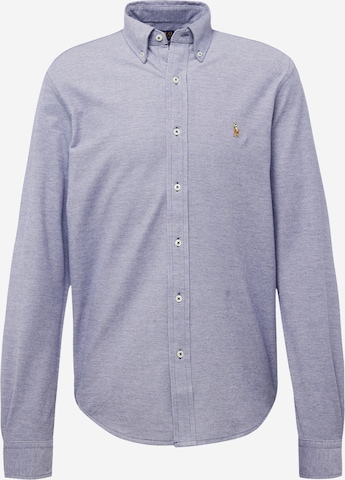 Polo Ralph Lauren Button Up Shirt in Blue: front