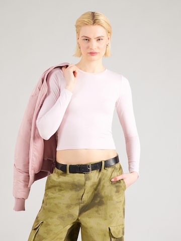 Tricou de la HOLLISTER pe roz: față