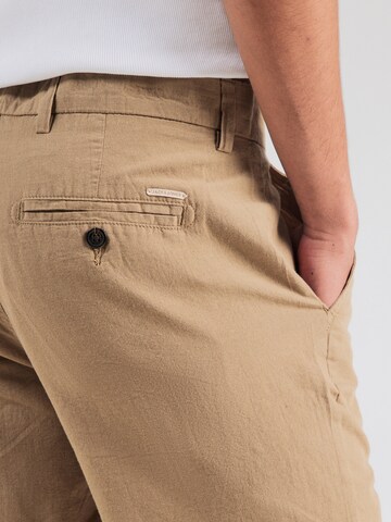 JACK & JONES Normalny krój Chinosy 'JPSTACE JJSUMMER' w kolorze beżowy