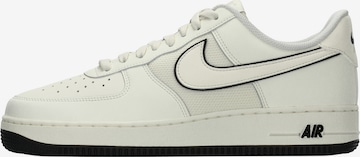 Nike Sportswear Ниски маратонки 'AIR FORCE 1 '07' в бежово: отпред