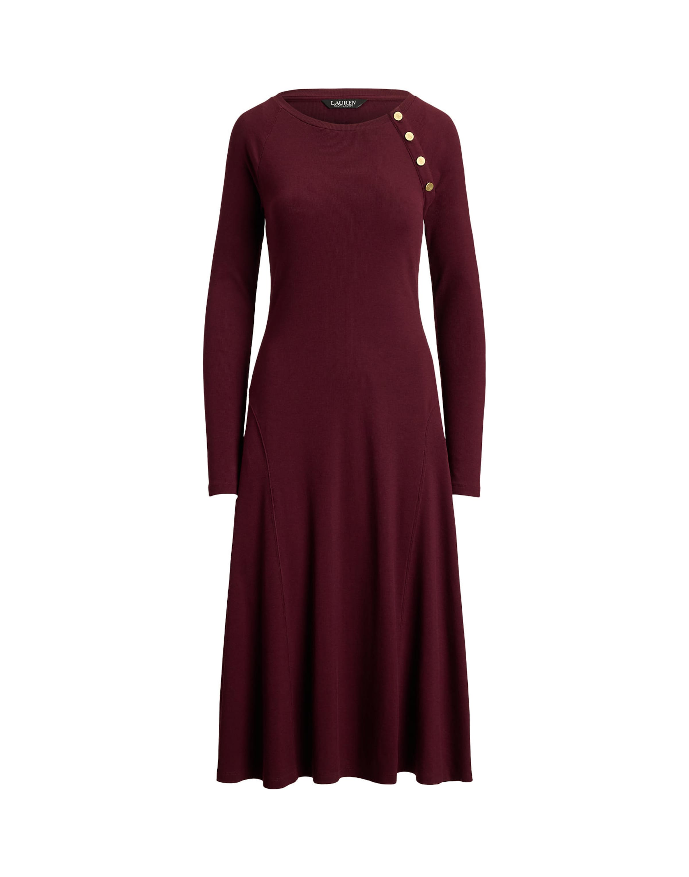 Rochie de la Lauren Ralph Lauren pe roșu: față