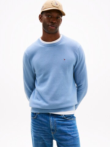 TOMMY HILFIGER Sweater 'ESSENTIAL' in Blue: front