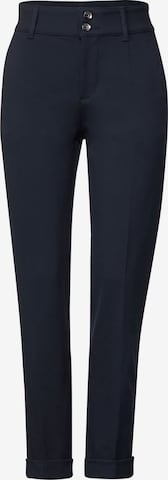 regular Pantaloni con piega frontale di STREET ONE in blu: frontale