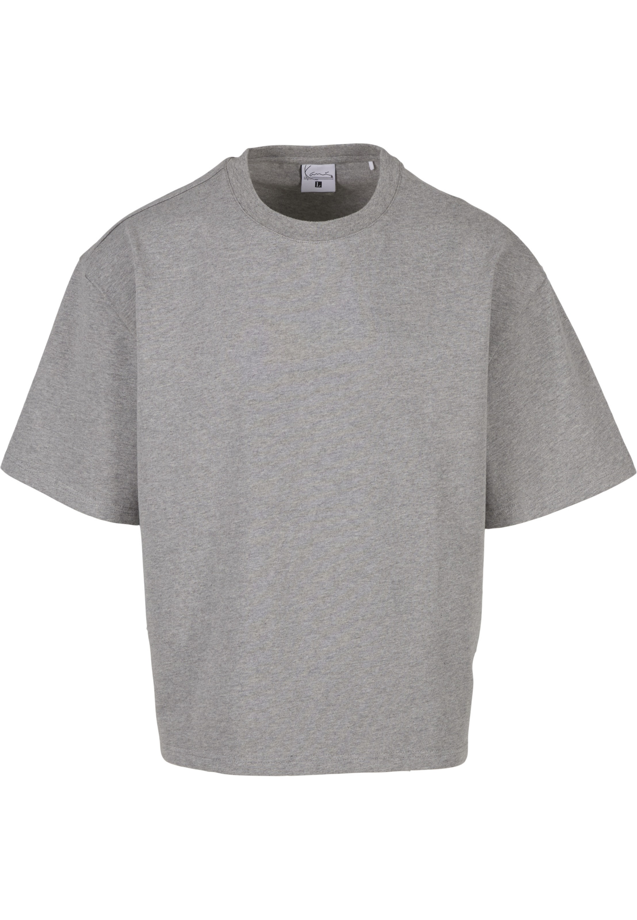 Karl Kani Shirt 'Signature Essential' in Grijs: voorkant