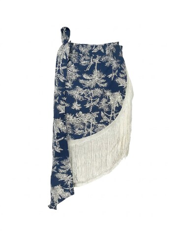 Miss June - Falda en azul: frente