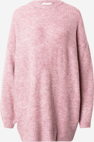 ABOUT YOU Oversized trui 'Mina' in Roze: voorkant