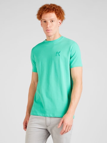 Karl Lagerfeld T-shirt i grön: framsida