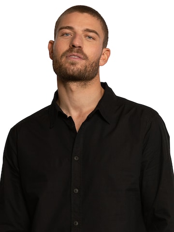 Coupe regular Chemise 'Charles' LDB en noir