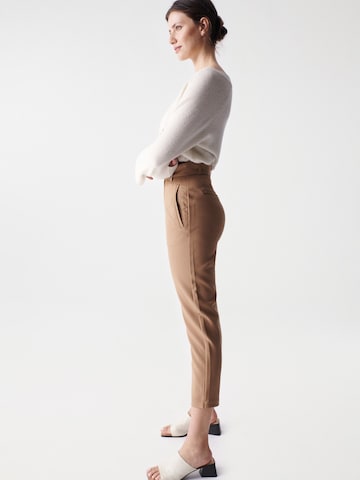 Coupe slim Pantalon chino 'Schlanke' Salsa Jeans en beige