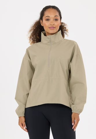 Athlecia Sportjas 'Twige' in Beige: voorkant