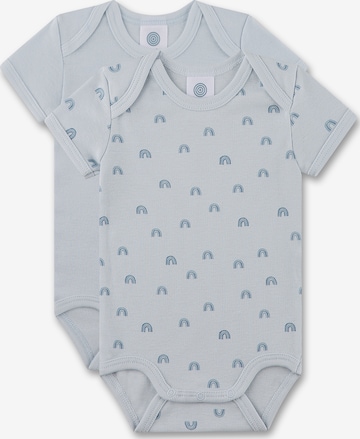 Sanetta Romper/bodysuit in Blue: front