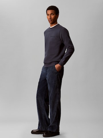 Sweat-shirt Calvin Klein en bleu