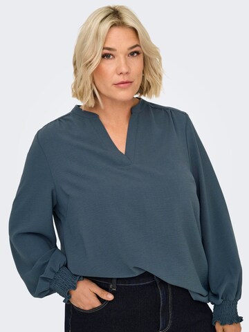 Chemisier 'CARMETTA' ONLY Carmakoma en bleu