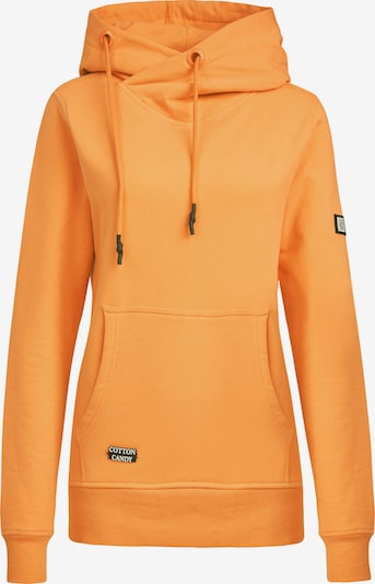 Cotton Candy Kapuzensweatshirt 'YAGMUR' in orange, Produktansicht