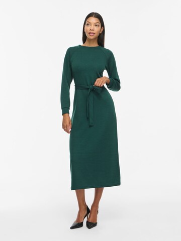VILA Knit dress 'VIEMMY' in Green