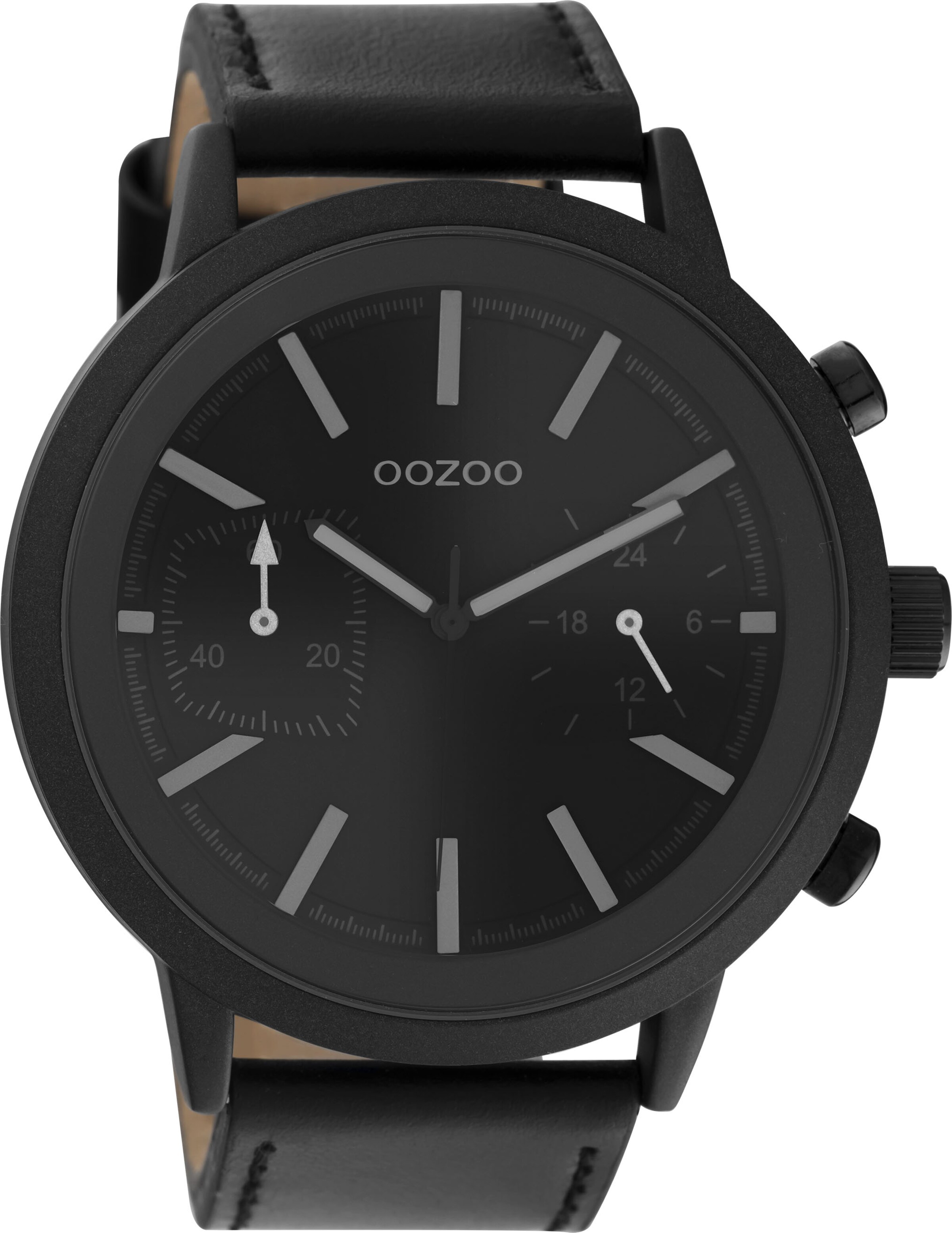 Männer Uhren OOZOO Uhr in Schwarz - UC91016