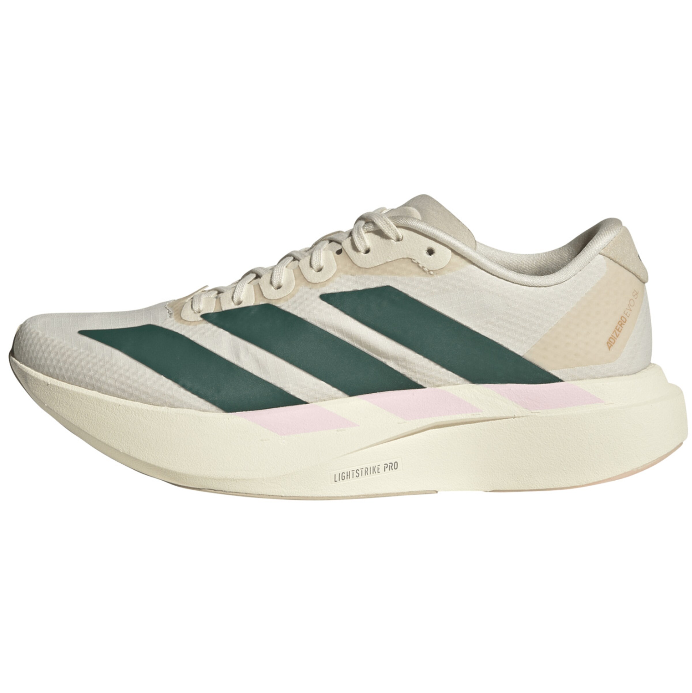 ADIDAS PERFORMANCE Laufschuh ' Adizero EVO SL' in 38 in beige / grün / weiß, Produktansicht