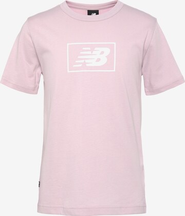 new balance Shirt in Pink: front