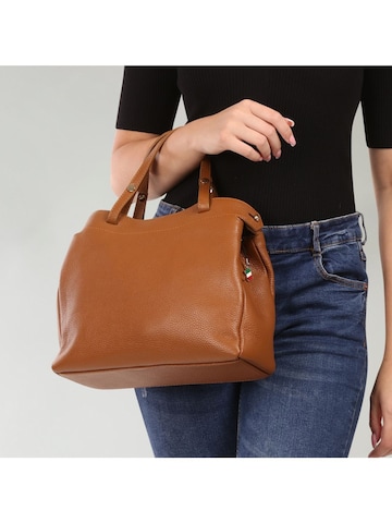 Florence Handbag in Brown: front