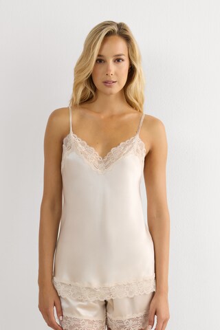 INTIMISSIMI Pajama Shirt in Beige: front