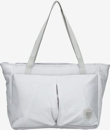 Cabas Blauer.USA en blanc : devant