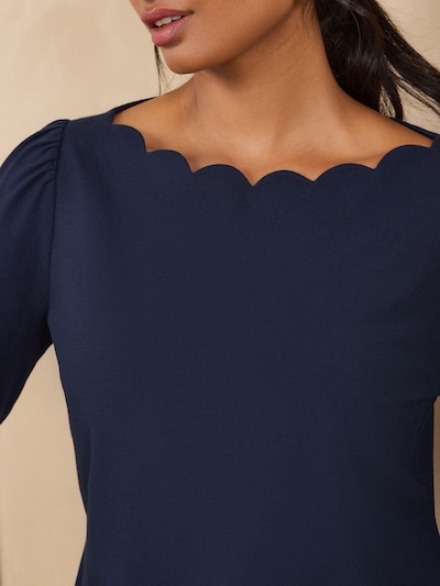 love & roses Camiseta en XS en navy, Vista del producto