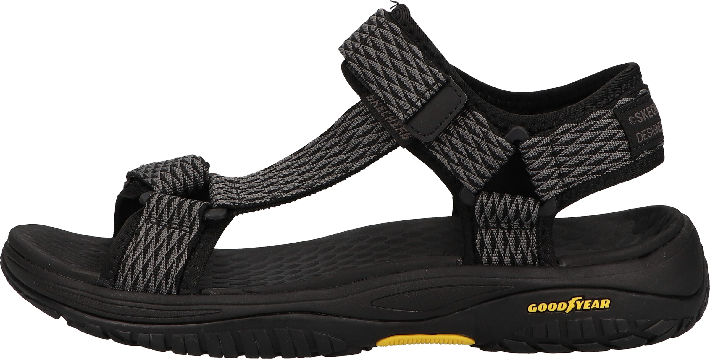 SKECHERS Trekking sandal 'lomell' in Black