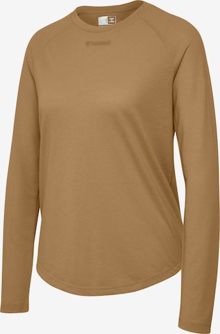 Hummel Performance Shirt in Brown