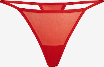 TEYLI String 'Paski' in Rood: voorkant