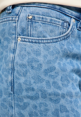 MUSTANG Flared Hose 'Style Medley' in Blau