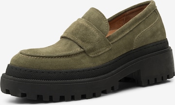 Shoe The Bear Classic Flats 'IONA' in Green: front